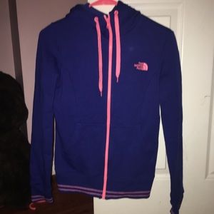 North face zip up